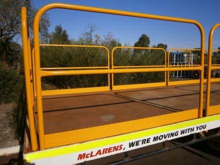 Gates for Trucks and Trailers - Mine-Site Safety Gate